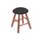 Holland Bar Stool Co Oak Vanity Stool, Medium Finish, Graph Ruby Seat RC18OSMed008 - alternate 1
